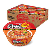 Nongshim Ramen Noodles, Gourmet Instant Ramen bowl, Premium Microwavable Noodle Soup, Kimchi, 3.03 Ounce (Pack of 12)