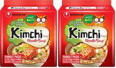Nongshim Ramen Noodles, Gourmet Instant Ramen, Premium Microwavable Noodle Soup, Kimchi, 4.2 Ounce, (Pack of 32)