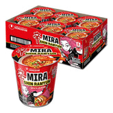 Nongshim Shin Ramyun Spicy Queen, Instant Noodle Cup, Gourmet Spicy, 3.35 oz (Pack of 6)