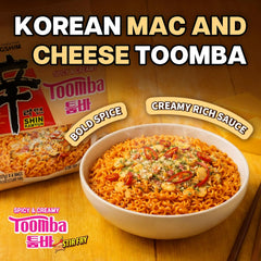Nongshim Shin Ramyun Toomba & Shin Kimchi Stir Fry Variety Pack, Creamy & Spicy, Viral Toomba Flavored, Tangy Sweet and Spicy Kimchi, Viral Stir Fry Bundle, 8 Packs
