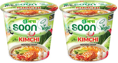 Nongshim Soon Kimchi Noodle Cup,2.64 Ounce,(Pack of 12)