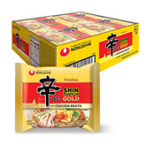 Nongshim Ramen Noodles, Gourmet Instant Ramen, Premium Microwavable Noodle Soup, Shin Gold, 4.58 Ounce (Pack of 16)
