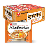 Nongshim Ramen Noodles, Gourmet Instant Ramen, Premium Microwavable Noodle Soup, Ansung, 4.4 Ounce (Pack of 16)