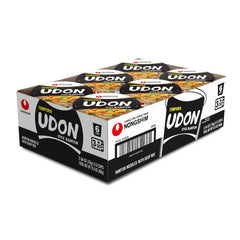 Nongshim Tempura Udon Style Instant Ramyun Noodle Cup with Soup Mix, Microwaveable, 2.64 OZ (Pack of 6)