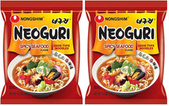 Nongshim Neoguri Spicy Seafood with Udon-Style Noodle,4.2 Ounce,(Pack of 20)