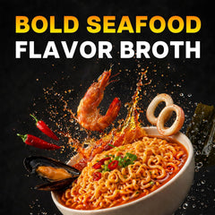 Nongshim Neoguri Spicy Seafood with Udon-Style Noodle, 4.2 Ounce (Pack of 10)